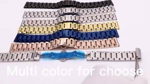 Watch Band Stainless Steel Band Watch Strap Metal Wristband 12mm 14mm 16mm 18mm 20mm 22mm 24mm Size Width For Samsung Watch Band