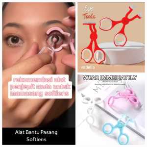 Alat Bantu Pasang Softlens Di Mata / Eye Tools Opener Softlens