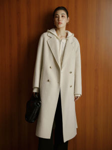 DUSHU | Zurich Stylish Warm Camel Wool Coat