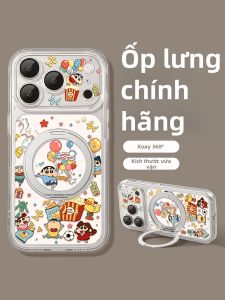 YOUSIDUN | Ốp Điện Thoại Cute Cartoon Anime Có Đế Từ Xoay 360 Độ