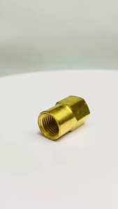 250B ต่อตรง ตัวเมียแฟลร์ เกลียวใน NPT ข้อต่อทองเหลือง งานลม งานแก๊ส งานไฮดรอลิกส์