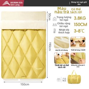BSWOLF | Túi Ngủ Đa Năng Dày Có Chống Lạnh