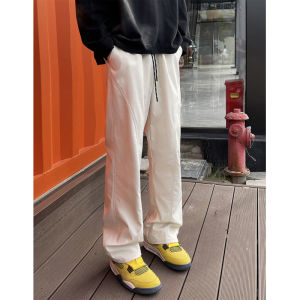 กางเกงทรงหลวมสำหรับผู้ชายฤดูใบไม้ร่วง/ฤดูหนาว กางเกงขายาวทรงหลวมแบบลำลองสำหรับเดินป่า กางเกงขายาวทรงหลวมสำหรับเดินป่าแบบลำลองสำหรับเด็ก