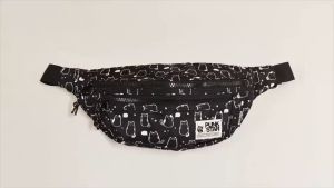 PUNKSTAR Water Resistant Fanny Pack Waist Bum Bag Crossbody Sling Bag Chest Daypacks Purses Pouch Running Jogging for Man Woman Kids