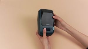 NIIMBOT M2 Thermal Transfer 2Inch Bluetooth Label Maker Smart Printing Sticker Printer Rechargeable for Office Small Business School Home Cable Storage Compatible with Phones & PC