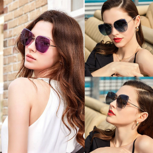 HELEN KELLER | Ultraviolet Protection Slim Face Sun Glasses For Driving
