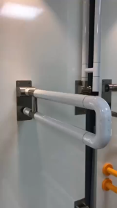 Stainless Steel Folding Toilet Grab Bar Bathroom Safety Support Rail Anti Slip Wall Mounted Handle for Elderly Disabled Handicap