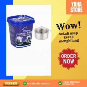 Korean Cleaner Cookware Pembersih Stainless Steel Panci Noda Gosong Krak Wastafel Velg - Yaha Store