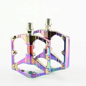 PROMEND Bicycle Pedal DU Double Bearing MTB Anti-slip Ultralight Aluminum Mountain Road Bike Platform Pedals Cycling Accessories