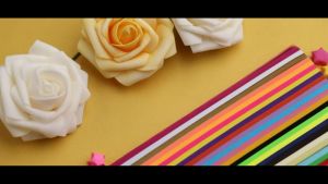 540Pcs Star Origami Paper DIY Paper 10/27 Colors Decoration Folding Paper