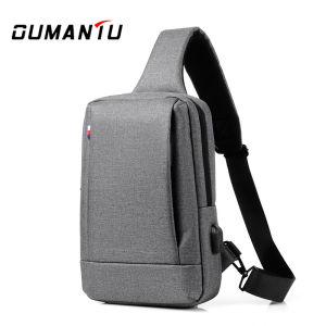 Mens Chest Bag for iPad pro 11 Inch Tablet Computer Outdoor Carry Crossbody Shoulder Bag Street Trend Soft Handle Leisure