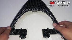 Behel Satria Hiu Behel Satria 2 Tak Carbon Hidroggrafic WTP TRG Bahan Alumunium High Quality