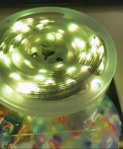 Dây Đèn LED IP67 Trang Trí Theo Nhạc Automatik Phòng Ngủ Phòng Khách Đuổi Cảm Biến Decor Chống Nước Đổi Màu