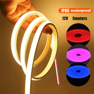 Waterproof LED Strip Light 12V Flexible LED Neon Light 5M 120LEDs High Density Linear Lighting DIY LED Lights