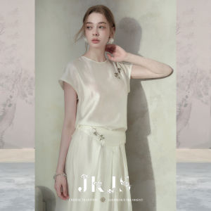 JK&JS | Design Chinese Style Silk T-Shirt
