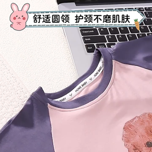 👧👚👖🐶ชุดสั้นร้อนเด็กหญิง 2025 ลายสุนัขน่ารักลายการ์ตูน เสื้อแขนสั้น + กางเกงขายาว สองชิ้น🌞