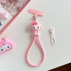 Moetch | Dây Đeo Tay Điện Thoại Silicon Hoạt Hình Dễ Thương My Melody Chống Mất Dây Đeo Tay Móc Treo Túi Cho iPhone Samsung Và Tất Cả Các Loại Điện Thoại