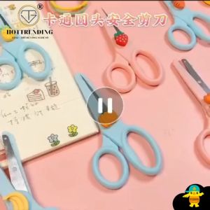 Kéo Thủ Công Kéo Cắt Giấy Học Sinh Cute An Toàn Cho Học Sinh Trùm Sỉ Gia Thành