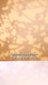 Karseell Masker Rambut Isi Ulang Kemasan Ekonomis Hemat Keratin Smoothing Kemasan Refill Maca Collagen Essence Repair - 500ml