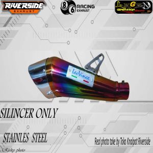 Silincer Siliser Leovince Rainbow Cobra Inlet 50 mm 51 mm