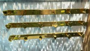 móc quần áo treo tường cao cấp inox 304 mạ vàng dày 3ly-treo đồ đa năng-mắc quần áo