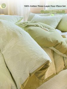 Kiss Dear | High-Quality Double Layer Pure Cotton Bedding Set