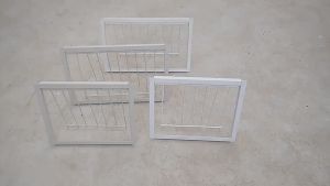 30/40/50cm Pigeon T-trap Door with Frame Set Pigeon Bird Entrance Trapping Door Racing Pigeon Cage Door