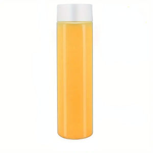 12pcs Portable Plastic Fruit Juice Bottle  Clear Bulk  Container For Indoor/Outdoor Camping Drink  For Fridge Bar Supplies