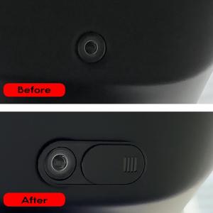 Car Camera Cover For Tesla Model Y 3 Cybertruck All Webcam Slide Blocker Privacy Protector compatible with tablet PC Laptop iPad