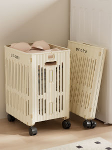 Foldable Large Capacity Dirty Clothes Basket Bathroom Household Storage Basket Nordic Style Pure Color Bedroom Storage Basket