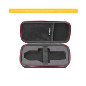 Hộp Đựng Cứng Cáp Cho Đồng Hồ Kẹp Fluke 302+ 323 301D 325 324 Với Khóa Kéo YKK Chống Trầy Xước - Hộp Đựng Đồng Hồ Đa Năng