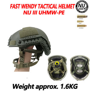 Kevlar Tactical Helmet ACH High Cut Helmet High Quality Ballistic Helmet NIJ IIIA FAST Wendys Suspension Pad Ballistic Helme