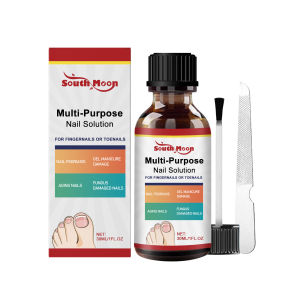 SOUTH MOON Multi-Purpose Nail Solution Daily gentle cleansing and moisturizing care for hand and foot nails to brighten them and nourish them Nail Nutrient Solution Nail Care
