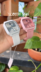 ĐỒNG HỒ NỮ ANBSHOP AUTH SCOTTIE 3043 DÂY SILICON - SIZE 38MM