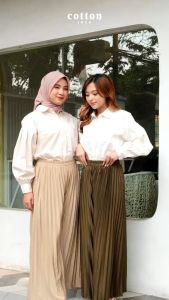 Cotton Inch - Kalina Celana Plisket Panjang Wanita