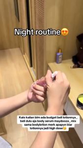 Maydooza Serum Badan / Booster Body Serum Series Siang dan Malam