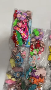 Gantungan Kunci Mini Labubu Silikon 3D Lucu Good Luck Keychain Motif Labubu Murah Bahan Silikon Ganci Sovenir Gantungan Kunci Rumah Mobil Motor Tas Sekolah Unik Dan Lucu Tersedia Dalam Banyak Motif