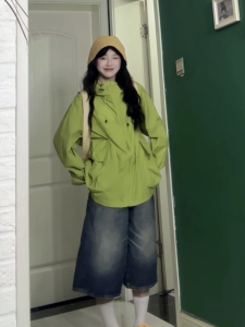 Green Womens Summer 2025 New Fashion Loose Breathable Lightweight UV Protection Clothes Ultra-thin Comfortable Anti-UV Outerwear