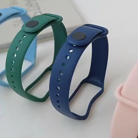 CRESTED Silicone Band with Protective Case for Xiaomi Mi Band 8 Active & Redmi Smart Band 2 Sport Fitness Tracker Replacement Strap