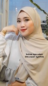 Hanahan Hijab - Pashmina Jersey Premium Polos