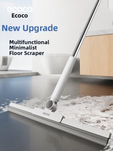 ecoco | Sweeping and Water Scraper Dual-use Floor Cleaner