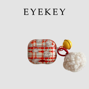 Eyekey Ins Style Silicone Protective Case for Airpods pro 3 New Three Generation Airpods 4 Cartoon Dog Apple Wireless Bluetooth Earphone Cover