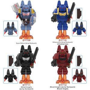 Jump Pack Warhammer 40K Marine Minifigure Toy