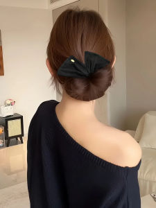 Kẹp Tóc Vải Nơ Thời Trang Cho Phụ Nữ Kẹp Tóc Kiểu Dáng Tròn Kẹp Tóc Kẻ Sọc Cho Phụ Nữ Kẹp Tóc Thời Trang Kẹp Tóc Vải Nơ