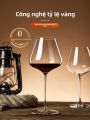 Bộ Cốc Vino Burgundy Sang Trọng Bằng Thủy Tinh Cao Cấp Bộ Cốc Vino Tách Đựng Rượu Vang Để Mở Nắp Cốc Tách Dùng Trong Gia Đình. 