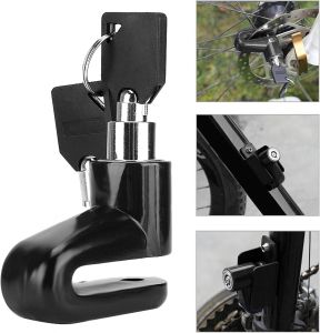 Bicycle Anti-theft Lock Portable Motorcycle Disc Brake Lock Mountain Bike Reminder Rope Disc Brake Lock Bicycle Accessories