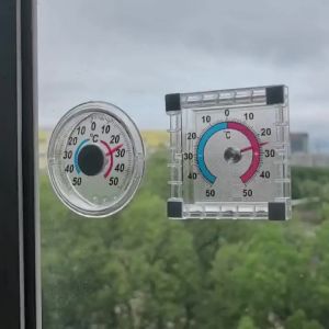 Nhiệt Kế Quay Số Không Dùng Pin Để Sử Dụng Trong Nhà Và Ngoài Trời -50C Đến 50C Máy Đo Nhiệt Độ Gắn Tường Cửa Sổ Quà Tặng Văn Phòng Tại Nhà