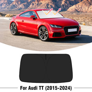 For Audi TT 2015-2020 2021 2022 2023 2024 Car Windshield Sunshade Cover Front Window Sun Shade Visor UV Protection Accessories