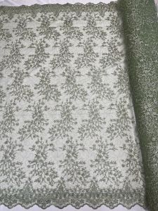 Terbaru !!! Tulle Payet Etnik Spenggel | Bahan Kebaya | Payet | Brukat Tulle