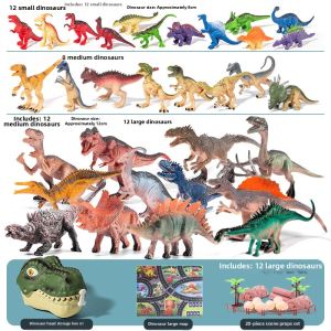 Realistic Dinosaur Theme Set T-rex Model
